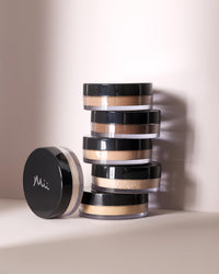 Mii Cosmetics Midi Irresistible Face Base | 100% Pure Mineral Foundation | Award-Winning Face Powder Foundation | Vegan Formula, SPF 30 | Buildable Coverage | Flawless Finish | Precious 06 | 2.5g