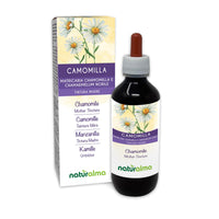 German and Roman Chamomile (Matricaria chamomilla and Chamaemelum nobile) Flower Heads Alcohol-Free Mother Tincture Naturalma - Liquid Extract Drops 200 ml - Food Supplement - Vegan