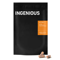InGenious INGENIOUS Active Hydrolysed Marine Collagen Capsules, 100% Pure Marine Collagen Peptides Capsules with Hyaluronic Acid, Natural Astaxanthin, and ActiGin, Boosts Endurance and Recovery (30 Day Supply)
