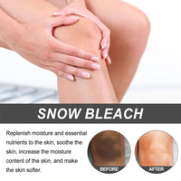 ISBEAUSOLS Snow Bleach Cream 2PCS - Skin Bleaching Cream - Whitening Creams with Centella & Niacinamide - Underarm Whitening Products Effective for Armpit, Knees, Elbows & Knuckles - Skin Lightening Creams