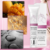 GMHLLES Mango Revitalize Eye Cream,Mango Activating And Firming Eyecream Ffirming Eyelift Serum Moisturizing Wrinkles Eyecreams Repair Dark Circles and Eye Bags （2PCS ）