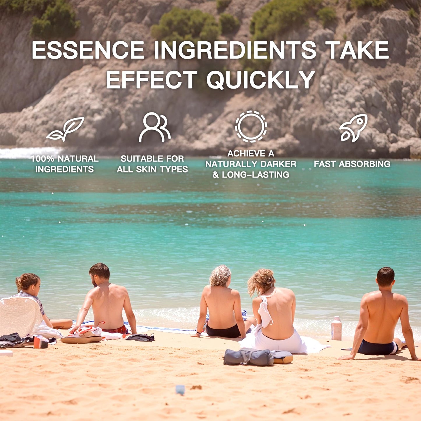 DEJIN 150ml Tanning Accelerator Cream with Shimmer for Sunbed and Outdoor Use - Deep Natural Tan, Hydrating Formula with Carrot Oil, Perfect for Rapid and Long-Lasting Tanning