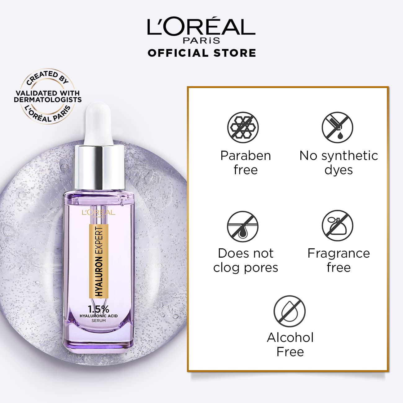 L'Oréal Hyaluron Expert Replumping Serum - 15 ml