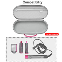 RLSOCO Travel Case for Dyson Airwrap Hair Styler & for New Dyson Airwrap Hair Styler - Pink(Case Only)