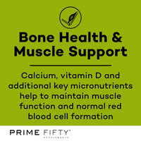 Prime Fifty Super Greens Effervescent Multivitamins, 28 Tablets