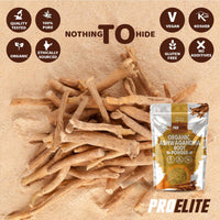 Organic Ashwagandha Powder 500g Supports Immunity | Premium Ashwagandha Root Superfood Anxiety, Stress & Fatigue Relief, Sleep Aid, Energy Increase Zero Additives Vegan Powder by PROELITE
