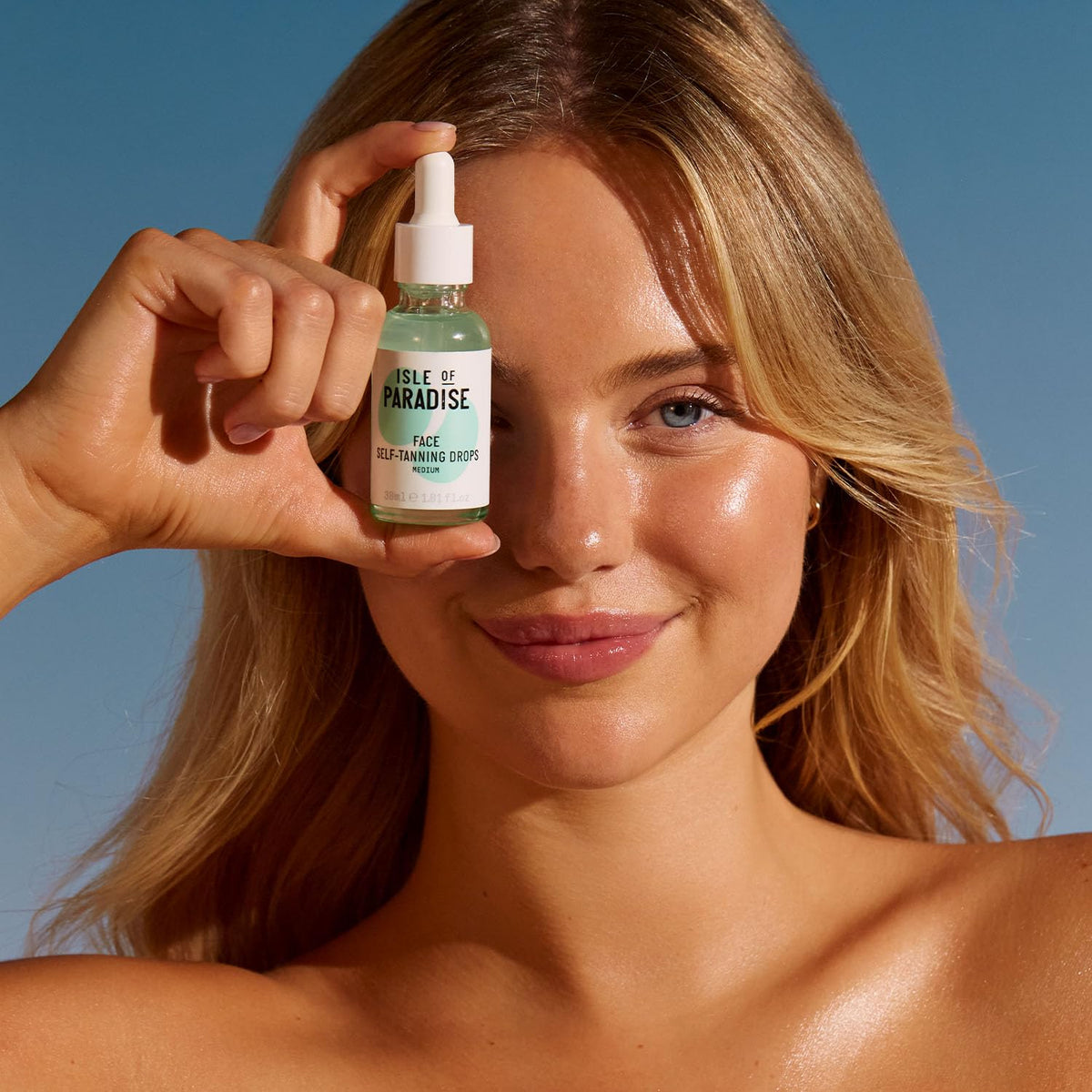Isle of Paradise Face & Body Self-Tanning Drops 10ml, Medium, Packaging may vary