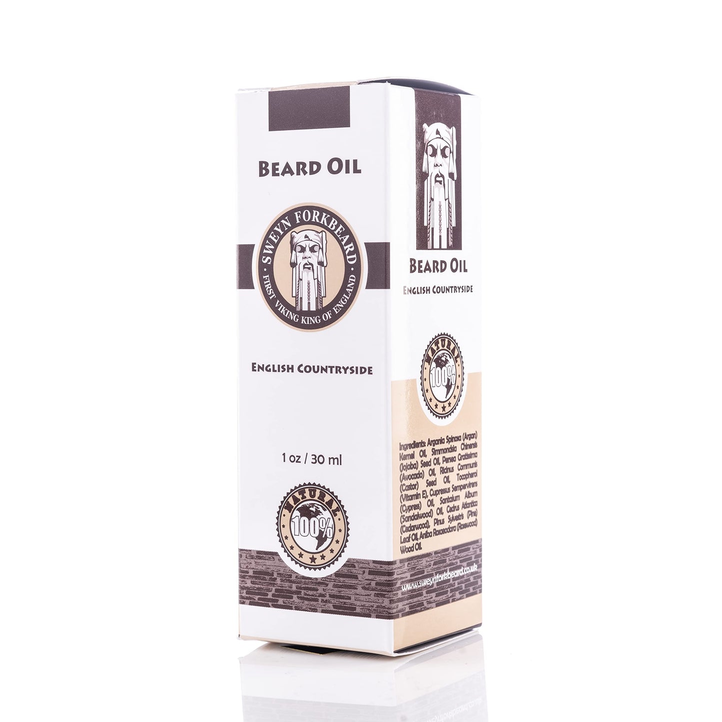Sweyn Forkbeard Beard Oil English Countryside 100% Organic Premium Beard Oil Made in London