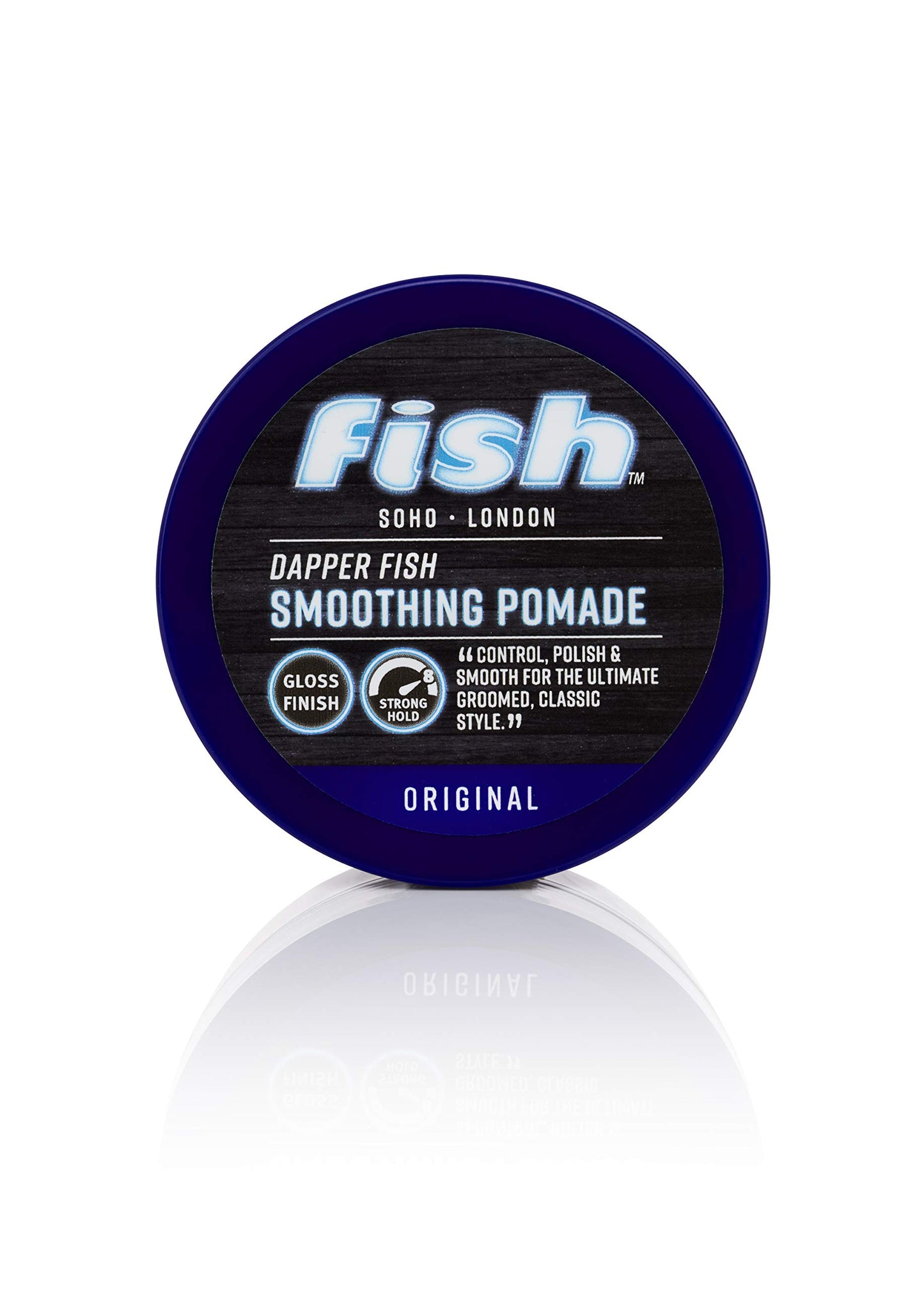 fish Original Dapper Fish Smoothing Pomade - For the Ultimate Groomed, Classic Style - 100ml