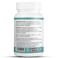 Vinco Supplements Dental Probiotics Advanced Oral Probiotics for Mouth Supplement - Bad Breath Treatment for Adults with BLIS K12 & BLIS M18-6 Billion CFU, Mint Flavour Chewable Oral Care Tablets - 60 Count