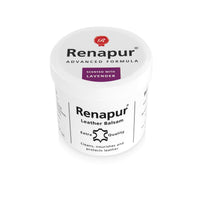 Renapur Leather Balsam – Conditions, Restores & Protects Leather | Natural Leather Conditioner for Sofas, Shoes, Boots, Bags, Car Interiors & Saddlery (Lavender)