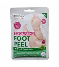 Derma V10 DermaV10 Exfoliating Foot PeelTea Tree and Peppermint