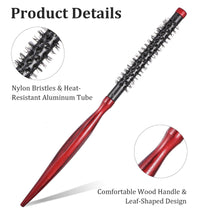 ValueBargain Small Curling Brush, Small Round Brushes, Thin Round Hair Brush for Short Hair, Women Blow Dry Fine Thin Short to Medium Hairs (1.7 Cm)