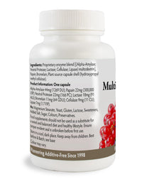 Health Leads ...Working With Nature Multi-Enzyme Digestive Complex x 90 Capsules (No Magnesium Stearate), Non-GMO, Formulated & Made in Wales