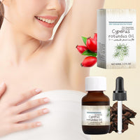 2 Pcs Cyperus Rotundus Oil 60 Ml Cyperus Rotundus Cypress Oil for Hair Removal Cyprus Rotundus Oil Natural Can Reduce Body Hair Growth Moisturize and Nourish the Skin