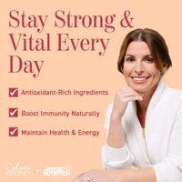 Applied Nutrition - Coleen Rooney - Immunity Powder - Vitamin & Mineral Boost - Best 24-Hour Immune Support - Best Vegan Immunity Defense - Enhanced Vitality (14 Servings) (Blood Orange & Grapefruit)