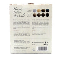 INDIAN NATURAL HAIR CARE Henna, Indigo & Amla Powder - Light Brown Hair Dye - Fresh & Organic - 7oz - Indian Natural Hair Care