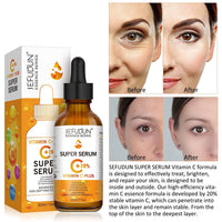 Premium 20% Vitamin C Serum for Face with Hyaluronic Acid (30 ml), Anti Aging & Wrinkle Facial Serum for Women & Men, Antioxidant, Fades Dark Spot, Boost Skin Collagen, Hydrate & Brighten