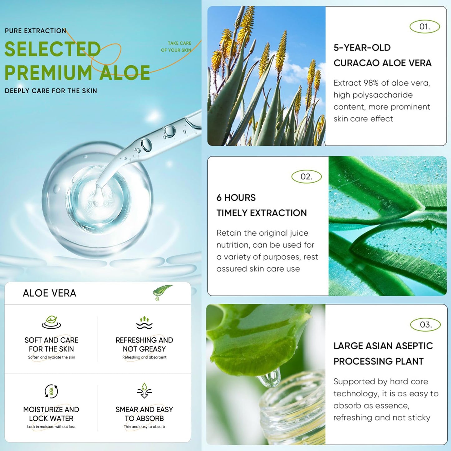 Hydrating Eye Cream, 98 Percent Aloe Vera Moisturiser Under Eye Cream for Dark Circles and Puffy Eyes, Repairing Tightening Reducing of Wrinkle Fine Lines, Makes Skin Around Your Eyes Smooth & Shinny