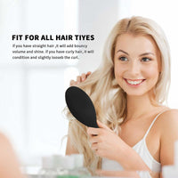 Siqian Paddle Hair Extension Brush, Scalp Massage Hairbrush with Oval Design, Anti-Static Detangling Comb for Family, Salon, and Home Use