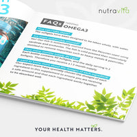 Highest Strength Omega 3 Fish Oil 2000mg - Providing 1000mg EPA & 400mg DHA per Serving - Sustainably Sourced & Contaminant Free - Made in The UK by Nutravita
