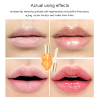 LYNTYAOU Mini Lip Plumper, Instant Volumizing Lip Plumping Gloss, Hydrating Moisturizing Lip Oil Reduces Lines for Fuller Lips, Increase Lip Elasticity, Lip Care Serum Essence Lips Enhancer