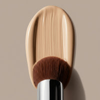Lamora Foundation Brush Kabuki Flat Top - Perfect For Blending Liquid Make Up, Cream or Flawless Powder Cosmetics - Buffing, Stippling, Concealer - Premium Quality Synthetic Dense Bristles