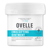 Ovelle Emulsifying Ointment B.P. 500g. Preservative-Free Emollient & Soap Substitute. For Itchy, Eczema & Dermatitis-Prone Skin. Fragrance-Free. Vegan & PETA Certified. Suitable from Newborn