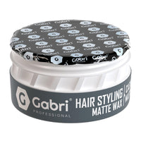 G Gabri Gabri Professional Hair Wax, Hair Styling Aqua Wax, 1 x 150 ml, Pack of 1 (Casual Matte Look (Grey))