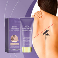 HERBENJOY 2PCS Body Coverage Perfector, Waterproof Tattoo Cover Up Makeup, No Transfer Hydrating Concealer for Mature Skin, Leg Makeup to Cover Veins,Scars,Dark-Spots with Full Coverage Foundation(NATURAL GLOW)