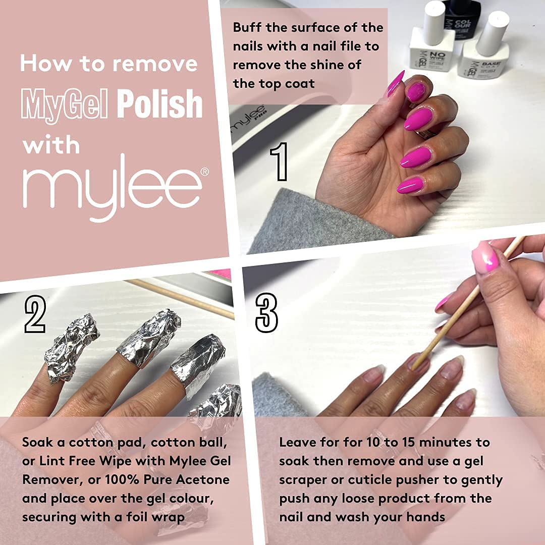 MYGEL by Mylee Nail Gel Polish 10ml [Vintage Rose] UV/LED Soak-Off Nail Art Manicure Pedicure for Professional, Salon & Home Use [Autumn/Winter 2022] - Long Lasting & Easy to Apply