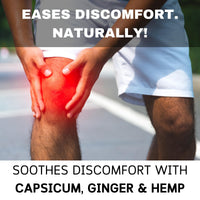 Capsicum & Ginger Warming Cream – Hemp, Arnica & Black Pepper | Muscle & Joint Soother | Natural Heat Rub for Stiffness & Recovery | Handcrafted in The UK by Sera Organics (30g)