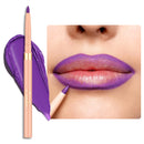 Oulac OULAC Matte Purple Lip Liner, Waterproof Lipliner Pencil Lasts 24H +, Highly Pigmented, Smooth and Smudge-proof Formula, Contour Your Lips, Vegan (08) Well-dressed