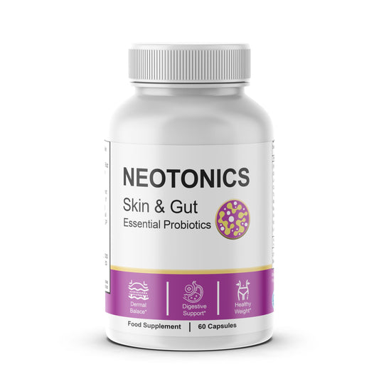 FItness Hero Supplements Neotonics - Neotonics Skin & Gut Probiotics 60 Capsules Food Supplement- Fitness Hero Supplements