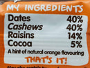 Nakd Cocoa Orange Gluten Free Bar, 35g