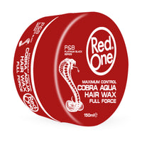 Redone Hair Styling Aqua Hair Wax Cobra 150ml | Full Force | Strong Hold | Lemon & Mandarine Scent | Women & Men Hair Wax | Texturizing | 150ml