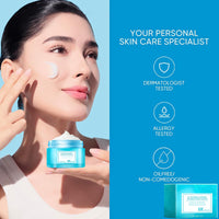5X Ceramide Barrier Cream, Ceramide Moisturiser, Skin Barrier Repair Cream, Hyaluronic Acid Moisturiser Face Women With Centella - Hydrating Soothes Redness & Acne Barrier Repair Anti Aging Face Cream