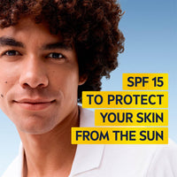 NIVEA MEN Sensitive Face Moisturiser SPF15 (75ml), 0% Alcohol Moisturiser Relieves 5 Signs of Skin Irritation and Protects Skin Against UVA/UVB Rays, Non-Greasy Formula