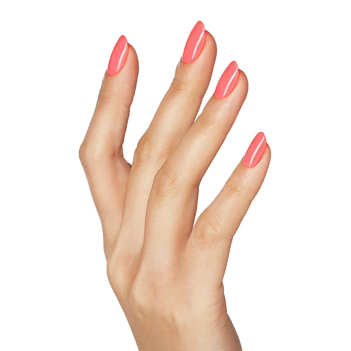 BLUESKY Bluesky Gel Nail Polish, Pink Neon Coral, A74, 10 ml, (Curing under UV/LED Lamp Required)