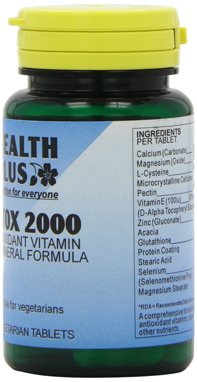 Health Plus Detox 2000 One-a-day Multivitamin Supplement - 30 Tablets