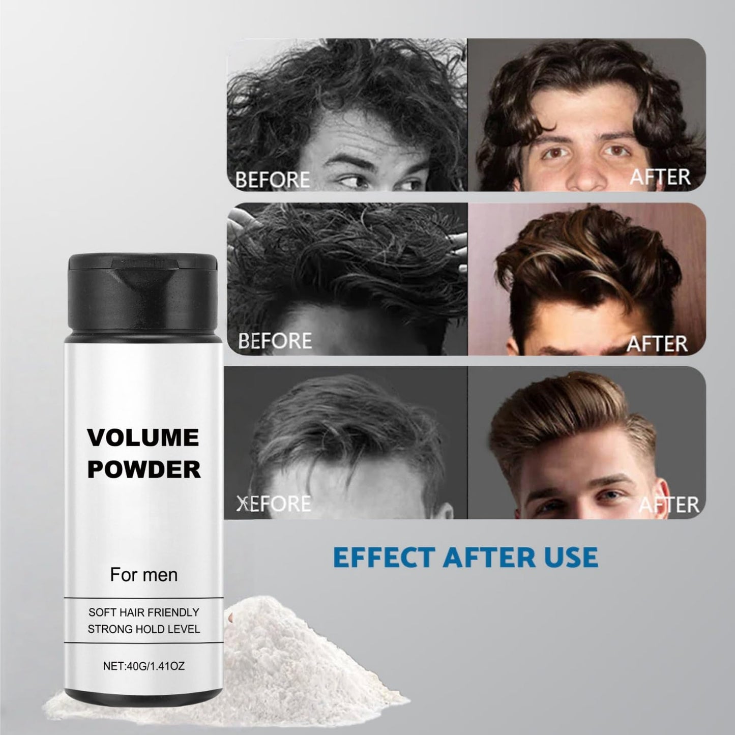 Siyinzu Volume Powder for Men,Hair Styling Powder,Hair Texture Powder,Hair Po/wder,Hair Pow/der Men Styling,Based Texture Powd/er,Ha/ir Powde/r Me/n,Hai/r Styling Products,Long-Lasting Me/ns Hai-R Powde/r