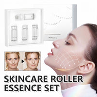 Mubuni 3 PCS Micro Infusion Facial Serum Set,Hyaluronic Acid Microneedling Serum,Beauty Anting-Aging Serum Set,Anting Wrinkle Beauty Micro Infusion Kit,Face Serum Kit,Roller Micro Infusion Anting-Aging Set