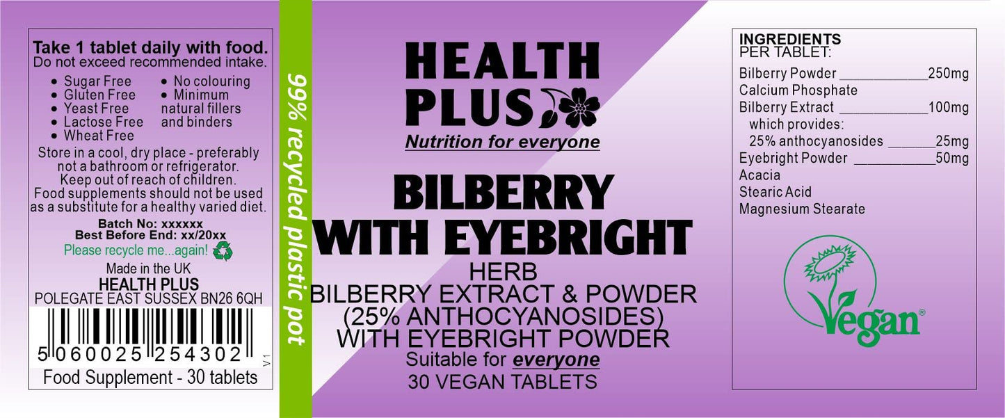 Health Plus Bilberry