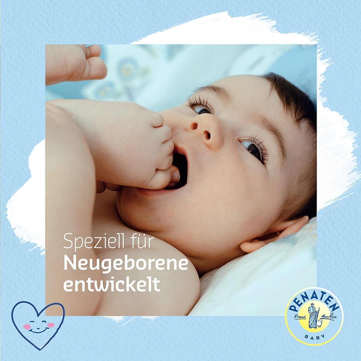Penaten Ultra Sensitive Care Cream - Face and Body | Baby Care for Delicate and Sensitive Baby Skin | 1 x 100 ml