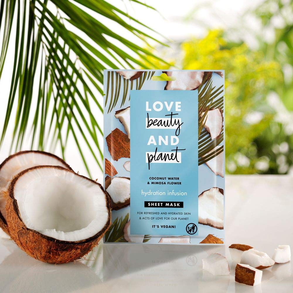 Love Beauty And Planet Love Beauty & Planet Blue, Coconut & Mimosa Blossom Face Mask