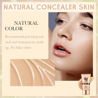 MINSHZEE Frosted foundation liquid, tinted moisturizer, foundation BB cream, BB cream with natural SPF 50+ facial moisturizer, tinted sunscreen, and snail-based sunscreen suitable for all skin types.