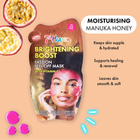 7th Passion Peel Off Face Masks (Pack of 6) Brightening Face Mask Skincare Set with Vitamin C, Purifying, Deep Cleansing, Hydrating and Vegan Peel Off Mask - Genuine 7th Heaven Face Masks Skincare