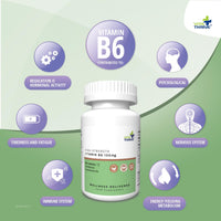VitaThrive® High Strength Vitamin B6 (Pyridoxine Hydrochloride) 100mg – 90 Tablets