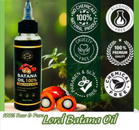 Lord of London Lord Batana Oil 100% Raw & Pure for Hair Growth, Gair treatment, 100ml, Chemical-Free Hair Oil for Thicker Fuller Hair