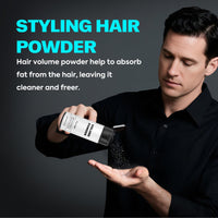 Siyinzu Volume Powder for Men,Hair Styling Powder,Hair Texture Powder,Hair Po/wder,Hair Pow/der Men Styling,Based Texture Powd/er,Ha/ir Powde/r Me/n,Hai/r Styling Products,Long-Lasting Me/ns Hai-R Powde/r